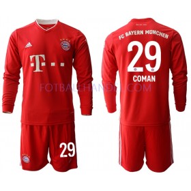 Barn Fotballdrakter Bayern München Kingsley Coman 29 Hjemme 2020-21 Langermet